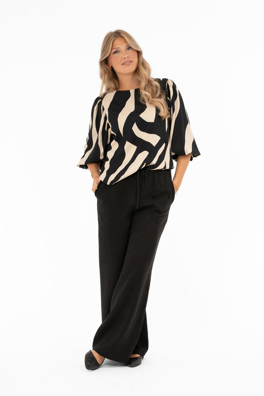 Tatum Blus Sand Svart