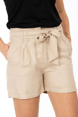 Liv Shorts Beige/Svarta